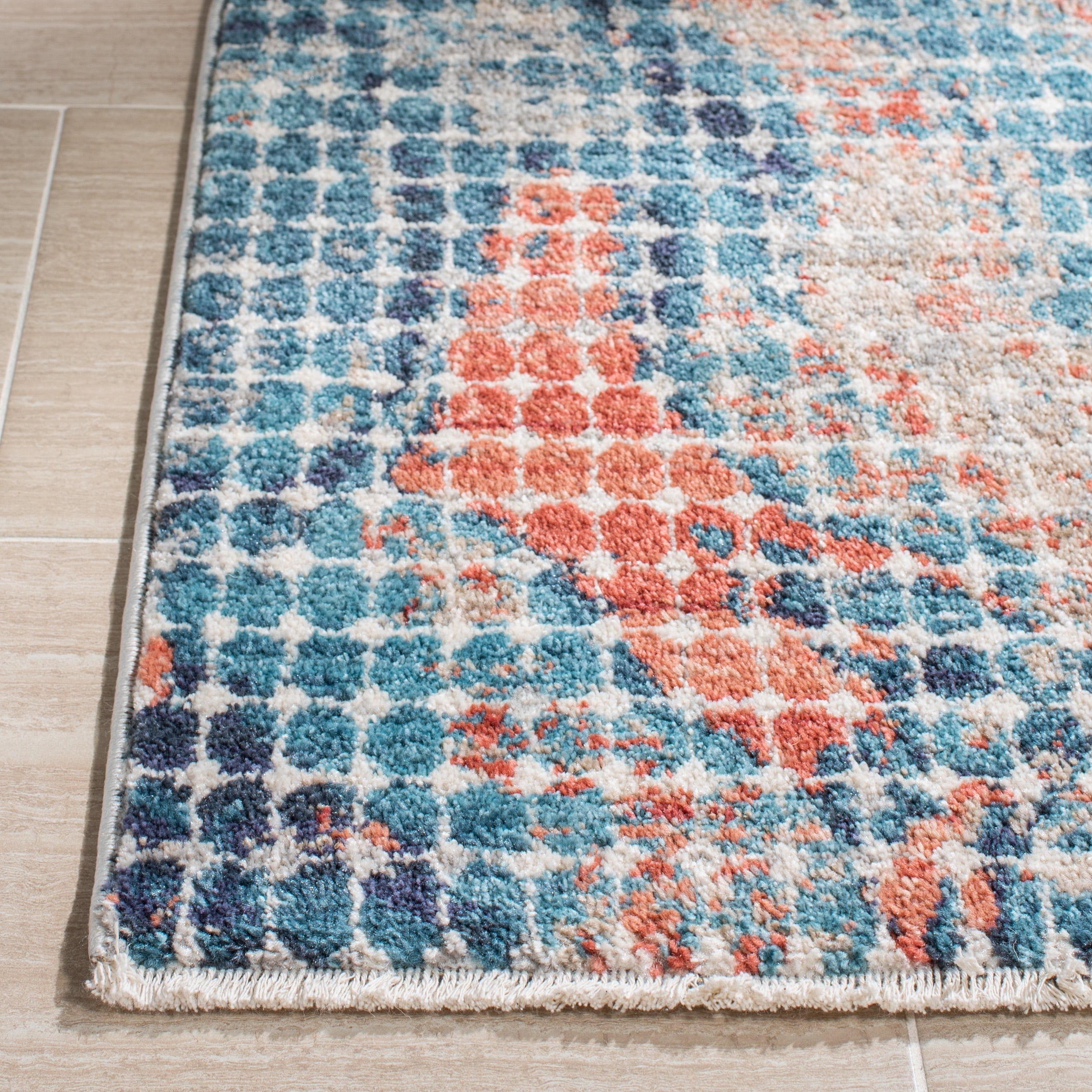 Safavieh Madison Anuki Abstract Area Rug, Gray/Blue, 4' x 6'