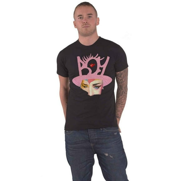 Boy George & Culture Club Adult Collage Cotton T-Shirt