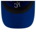 thumbnail image 5 of Women's-New Era  Royal Kansas City Royals Preppy Team 9TWENTY Adjustable Hat, 5 of 6
