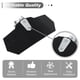 thumbnail image 5 of Deflector de Viento Universal de 270mmx122mm / 10.63″x4.8″ para Motocicleta Unique Bargains, Parabrisas de Motocicleta ABS Negro 1 Juego, 5 of 6
