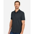 thumbnail image 2 of Harriton M205 Men's Valiant Cotton Snag Protect Polo-Dark Charcoal-4XL, 2 of 6