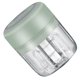 thumbnail image 3 of Ounissouiy Trituradora de ajo de 250 ml, máquina eléctrica inalámbrica para prensa de ajo, picadora Cocina y Comedor verde 250ML, 3 of 6