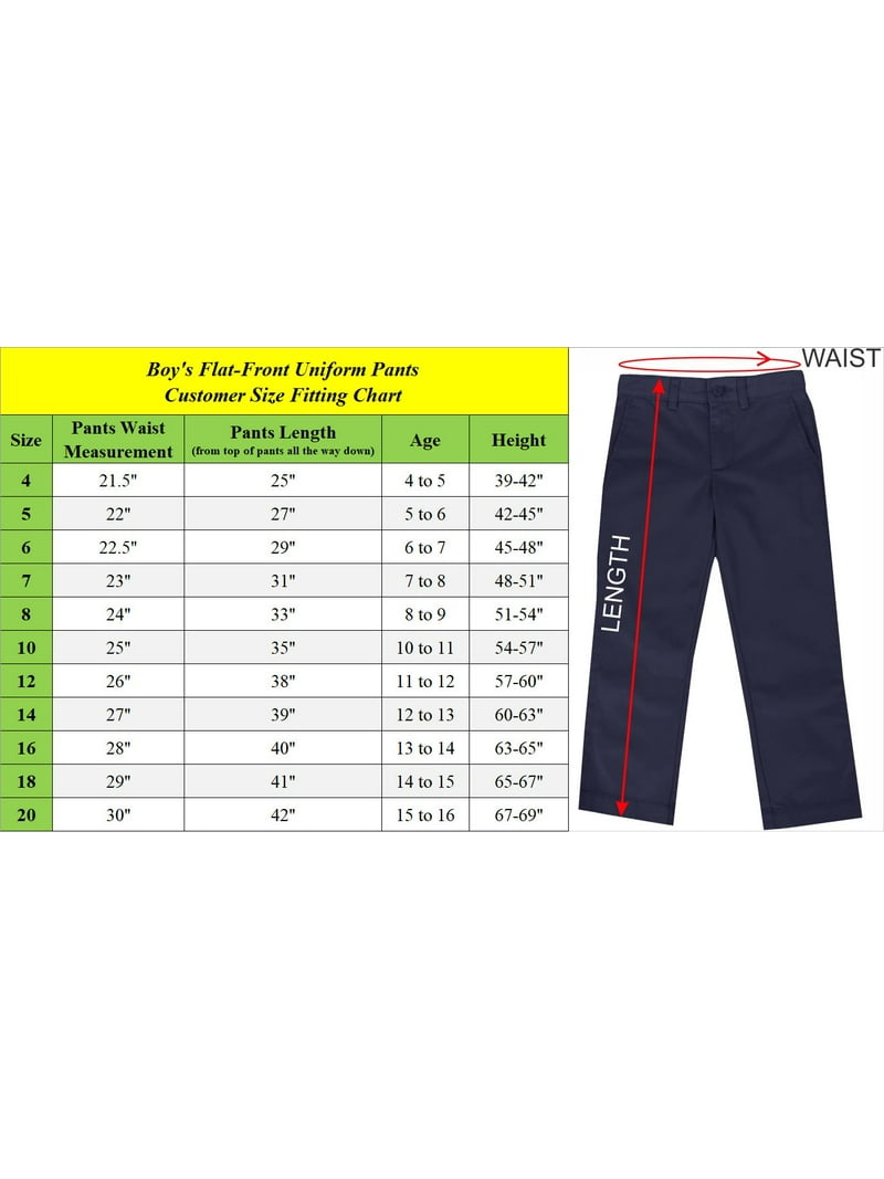 Boy's Super Stretch Slim Fit Chino Pants (Size 4-20