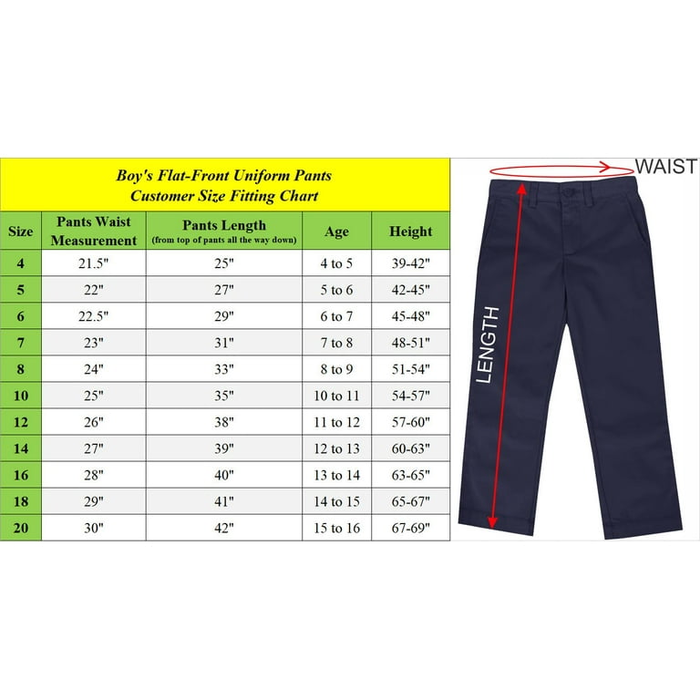 Boy's 2-Pack Slim-Fit Super Stretch Chino Pants with Pockets Boy's 2-Pack Slim-Fit Super Stretch Chino Pants with Pockets