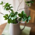 thumbnail image 2 of Artificial Faux Small Japanese Zen Leaf Stem 18" Tall, 2 of 5