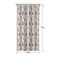 thumbnail image 5 of Beige Christmas Tree Pattern Shower Curtain 36"x72" ,Bathroom Decorative Shower Curtains Set with 12 Hooks,Modern Waterproof Washable Shower Curtain, 5 of 6