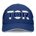 thumbnail image 2 of Men's Fanatics Blue/White Toronto Maple Leafs Authentic Pro Rink Team Code Flex Hat, 2 of 4