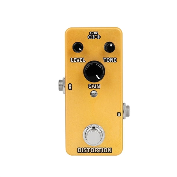 Pedal de Efectos de Reverberación para Guitarra Eléctrica, Compresor, Amplificador, Pedal de Efectos, Fuente de Alimentación, Accesorios para Guitarras, DISTTION
