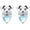 Schnauzer, variant on CACA LADY Bunny Stud Earrings 925 Sterling Silver Easter Gifts Moonstone Rabbit Earrings with Carrot Cute Bunny Jewelry Gifts for Women