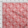 thumbnail image 3 of oneOone Silk Tabby Dark Peach Fabric Abstracts Sewing Material Print Fabric By The Yard 42 Inch Wide, 3 of 4