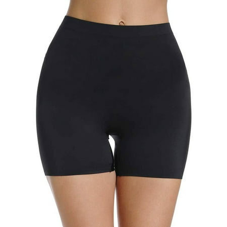 

FITVALEN Seamless Shaping Boyshorts Panties for Women Tummy Control Shapewear Under Dress Slip Shorts Underwear