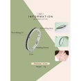 thumbnail image 3 of 1pc Pink Thin Sterling Silver Ring For Women Trendy Fine Jewelry Gift, 3 of 4