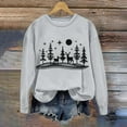 thumbnail image 3 of fheaev Ugly Christmas Sweaters for Women Casual Long Sleeve Crew Neck Sweatshirt Xmas Holiday Party Pullover Tunic Topfun Graphic Print Gifts Shirt, 3 of 5