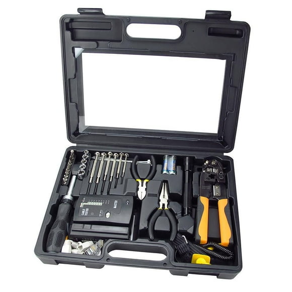 Sprotek Networking Tool Kit 50 pieces- Black