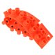 thumbnail image 1 of unbranded Orange Conductive Rubber Pad for Digital Piano Key Replacement with Stable Response and Universal Fit, 1 of 8