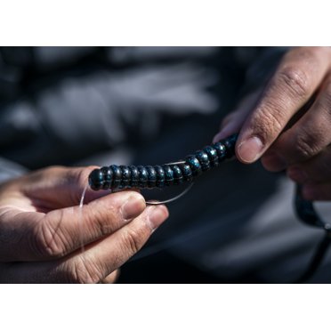 Powerbait Power Worms Black 4in 10cm X Berkley PowerBait Power