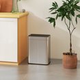 thumbnail image 2 of HOMCOM Sensor Garbage Can with Soft-Close Lid, 13.2 Gallon Sensor Trash Can, 2 of 10