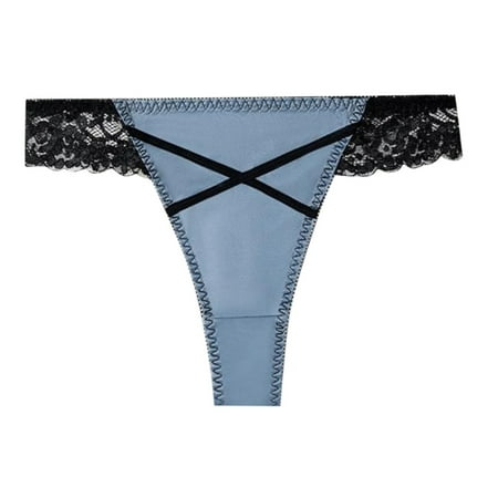 MQLKF Thong Lace Sexy Women s Underwear Color Contrast Fashion Design T Shirt Stylish Flexible Cozy Women Underwear