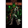 thumbnail image 2 of Men's Star Wars: The Mandalorian Duo Schematics  Pull Over Hoodie Black Small, 2 of 4