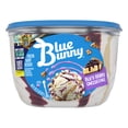 thumbnail image 5 of Blue Bunny Blu's Berry Cheesecake Blueberry Frozen Dessert, 46 fl oz Tub, 5 of 12
