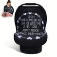 thumbnail image 2 of Premium Nursing Cover for Breastfeeding Moms - Soft Breathable Car Seat Canopy,, 2 of 5
