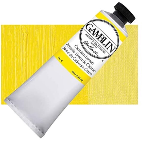 Gamblin Artist Oil 37Ml Cadmium Lemon