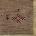 thumbnail image 3 of Rugsotic Carpets Handmade Rugs Hand Knotted Loom Runner 2'8''x8' Light Brown Wool for Indoor Use, 3 of 8