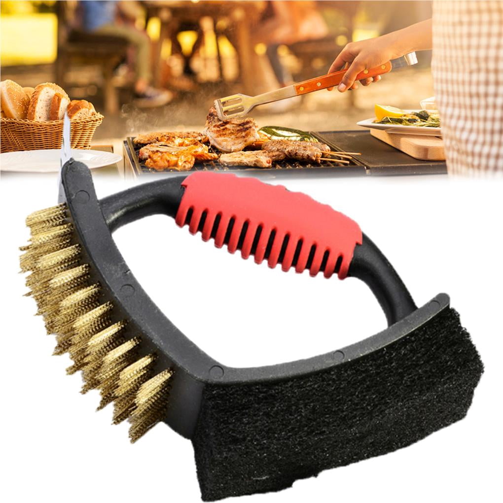 HILIFE - Brosse De Nettoyage Pour Barbecue, Manche... - Grandado