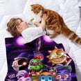 thumbnail image 2 of Cinco Noches en Freddy's anti-pilling, suave, ligera, esponjosa y acogedora de lujo para hogar y cocina – Perfecta para niños y adultos, 100 x 150 cm, 2 of 6