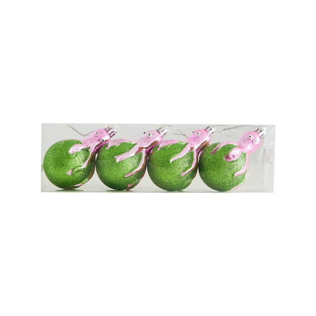 Christmas Tree Decorations 6 Pack Colorful Octopuses Christmas Balls Christmas Tree Decorations Christmas Tree Decorations Set