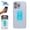 Blue Geo, variant on Thinking Gifts ZipGrips | Universal Phone Grip & Stand | Ultra-Thin & Wireless Compatible