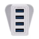 thumbnail image 4 of Cargador De Pared Para Reino Unido Adaptador Usb 4 Puertos Múltiples 5,1 A Estación De Carga Rápida Carga De Energía, 4 of 6
