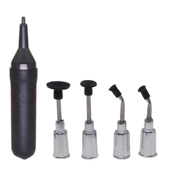 IC Pick up Vacuum Sucking Pen Lens Repair Tool For Precise Component Placement with Interchangeable 4Tips Pickup Tool