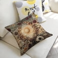 thumbnail image 5 of flowers, sun Linen toss pillowcase decoration pillowcase gifting preferred 18x18 inch cushion cover sofa pillowcase sofa bedroom living room car, 5 of 8