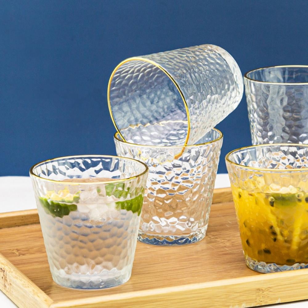 Clear Glass Cups, Lead-free Drinking Glasses with Heavy-duty Square Bottom  for Bars, Restaurants, Ki…See more Clear Glass Cups, Lead-free Drinking