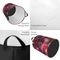 thumbnail image 2 of Balery Surreal Pink Headphones Cesta de ropa redonda con asas, impermeable, independiente, para ropa, juguetes, dormitorio y familia-Medium, 2 of 6