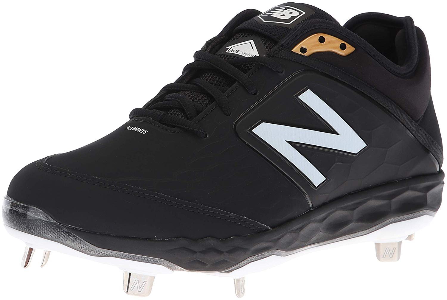 new balance men's 3000v4 baseball shoe, black, 11 d us - Walmart.com