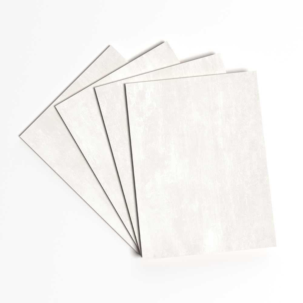 The Tile Life Quell 4" x 4" White Matte Ceramic Tile Sample, 1 Piece