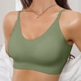 thumbnail image 4 of TEVEQ Bras for Women No Underwire Plus Size Bra Full Coverage Bra Sleep Bras Yoga Bralette Anti Sagging Bra T-Shirt Bra Smoothing Padded Bralette Senior Bras High Impact Workout Activewear Bra XS, 4 of 8