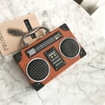 thumbnail image 6 of Osdhezcn Women Radio Shape Shoulder Bag Simple Messenger Bag Creative Handbag and Purse Evening Bag PU Leather Crossbody Bag, 6 of 21
