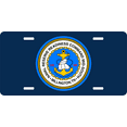 thumbnail image 1 of Naval Reserve Readiness Command Mid-South License Plate, 1 of 1
