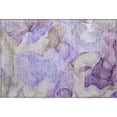 thumbnail image 2 of Addison Rugs Mayfield Washable Transitional Watercolors Purple Rectangle Rug, 1'8" x 2'6", 2 of 5