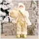 thumbnail image 3 of Figura de Papá Noel de pie de 16 pulgadas para Navidad, decoración para fiestas navideñas, decoración del hogar, 3 of 5