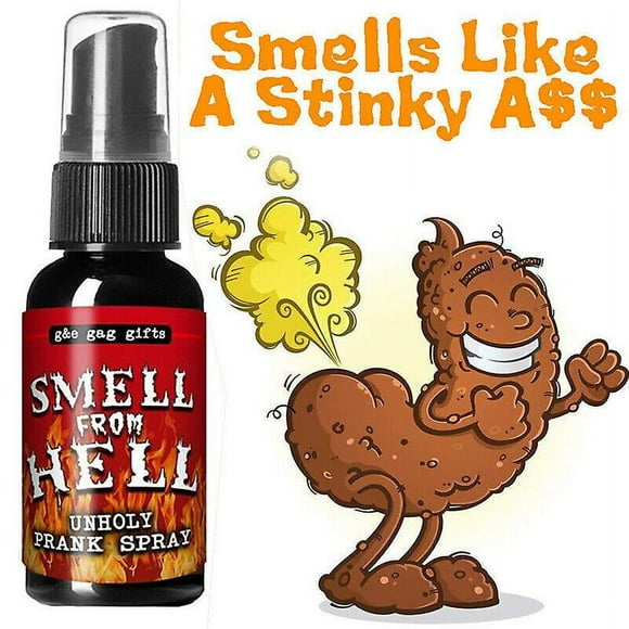 New Novelty Liquid Fart Gag Prank Joke Spray Can Stink Bomb Smelly Stinky