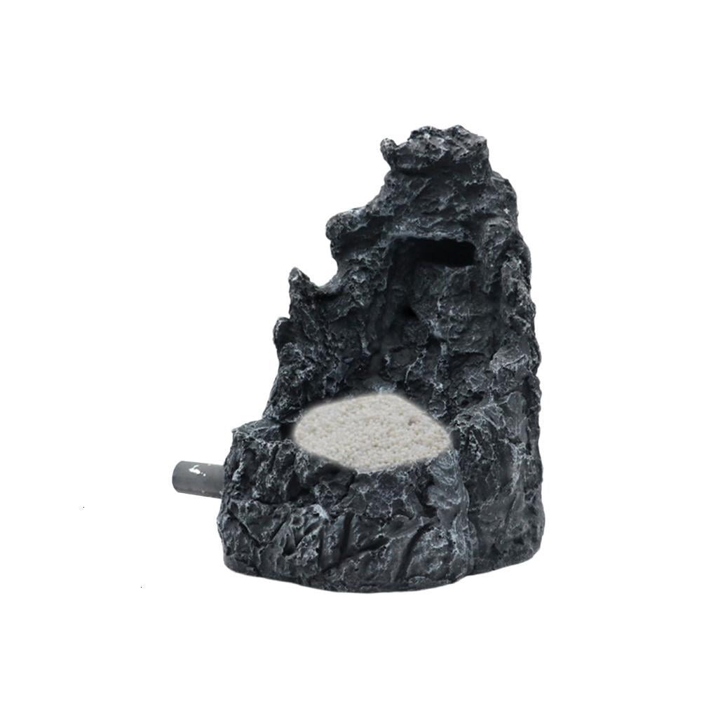 Osdhezcn Dynamic Sandfall Waterfall Ornament for Aquariums Durability Easyly Setups