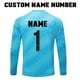 thumbnail image 1 of Uniforme de portero de fútbol para hombres y niños, esponja protectora de manga larga, camiseta de entrenamiento de fútbol, pantalones personalizados, 2023, 1 of 5