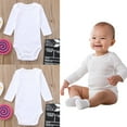 Toddler Boy Outfits Girls Solid Romper Long Sleeves Jumpsuit Adorable