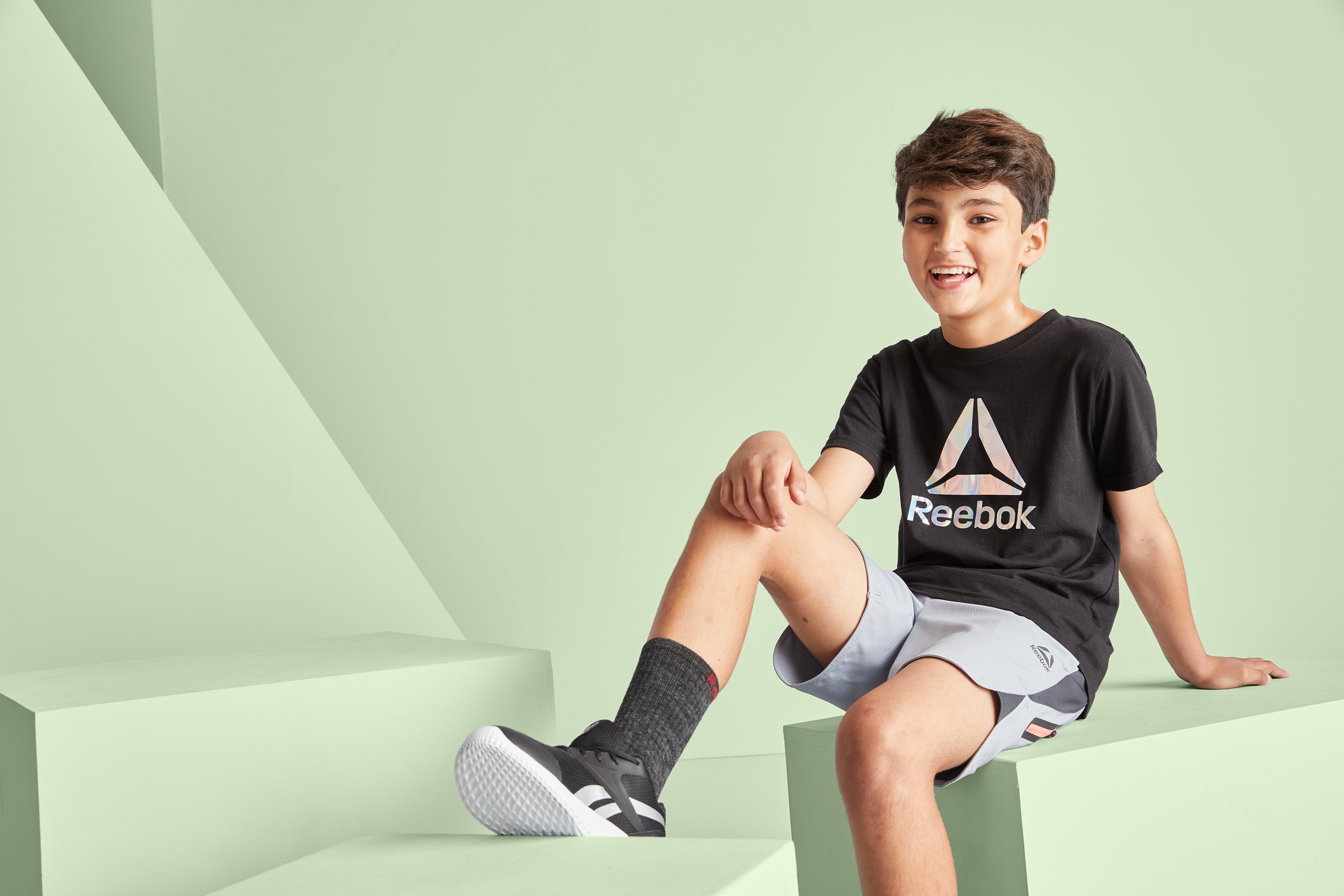 Reebok Kids' T-Shirt - Navy