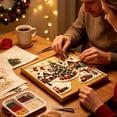 thumbnail image 3 of Christmas Pearl Diamond Painting Kit, DIY Bead Art Craft Set With Frame, Beginner Friendly Wall Decor Art, Holiday Gift for Adults Home Wall Decoration Holiday, 3 of 5