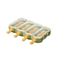 thumbnail image 2 of Konghyp Ice Cream Maker, Food Grade Plastic, Soft Ice Cream Mold, Easy Demolding, Homemade Ice Cream Container, Stackable Refrigerator Storage, 2 of 6